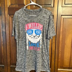 Willie Nelson t-shirt from Amazon